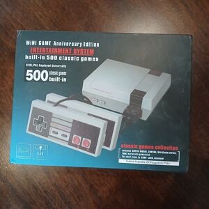 💥💥Classic Mini Game Console - Gray and Red. Brand New.Mint💥💥